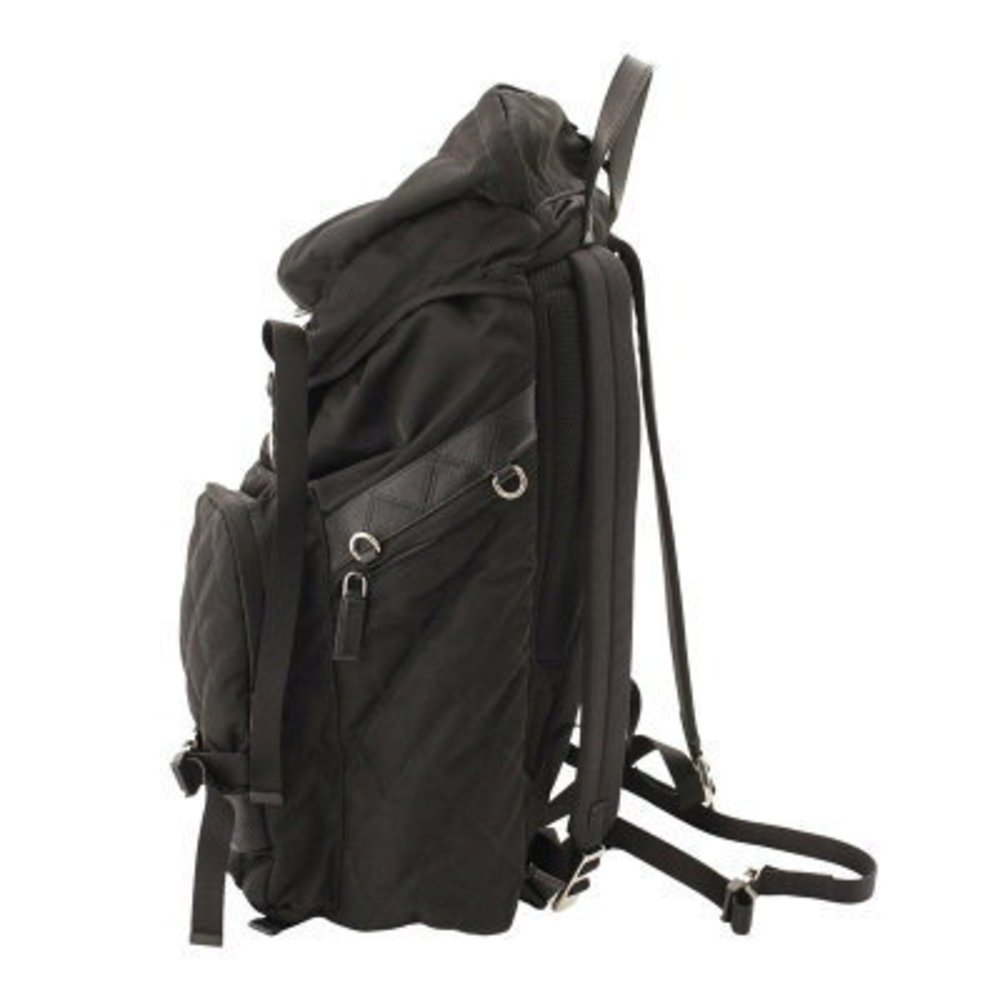 Prada Nylon Drawstring Backpack Rucksack Black - image 3
